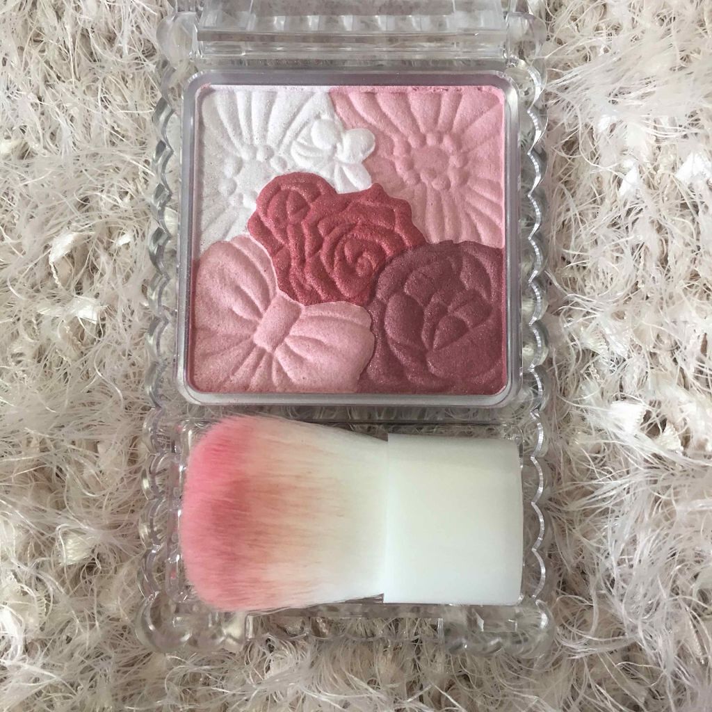 グロウフルールチークス/キャンメイク/パウダーチークを使ったクチコミ（3枚目）