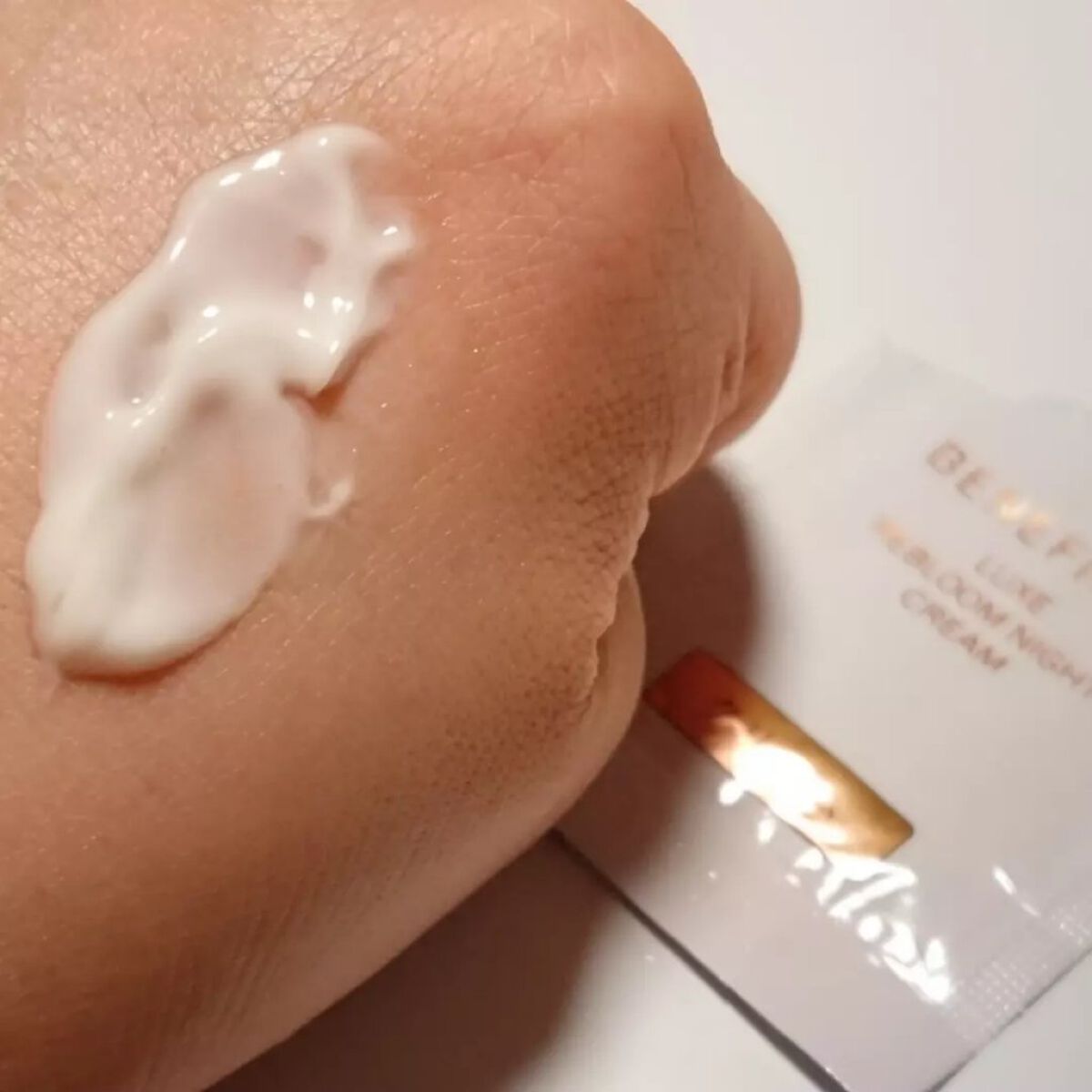 リュクス リブルームナイトクリーム/BENEFIQUE/フェイスクリームを使ったクチコミ(3枚目)