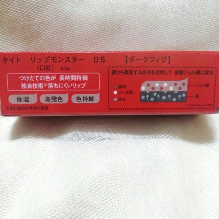 ケイト リップモンスター/KATE/口紅を使ったクチコミ(2枚目)