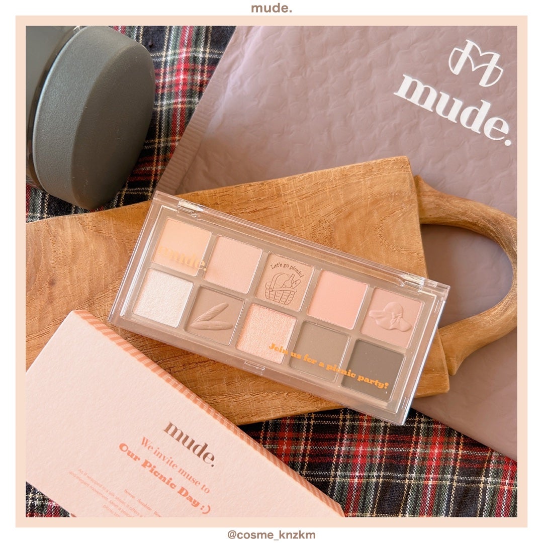 MDショールモーメント アイシャドウパレット/mude/アイシャドウパレットを使ったクチコミ(3枚目)