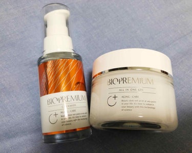 オールインワンジェル 発酵セラミド原液美容液セット/BIOPREMIUM/スキンケアキットを使ったクチコミ（1枚目）