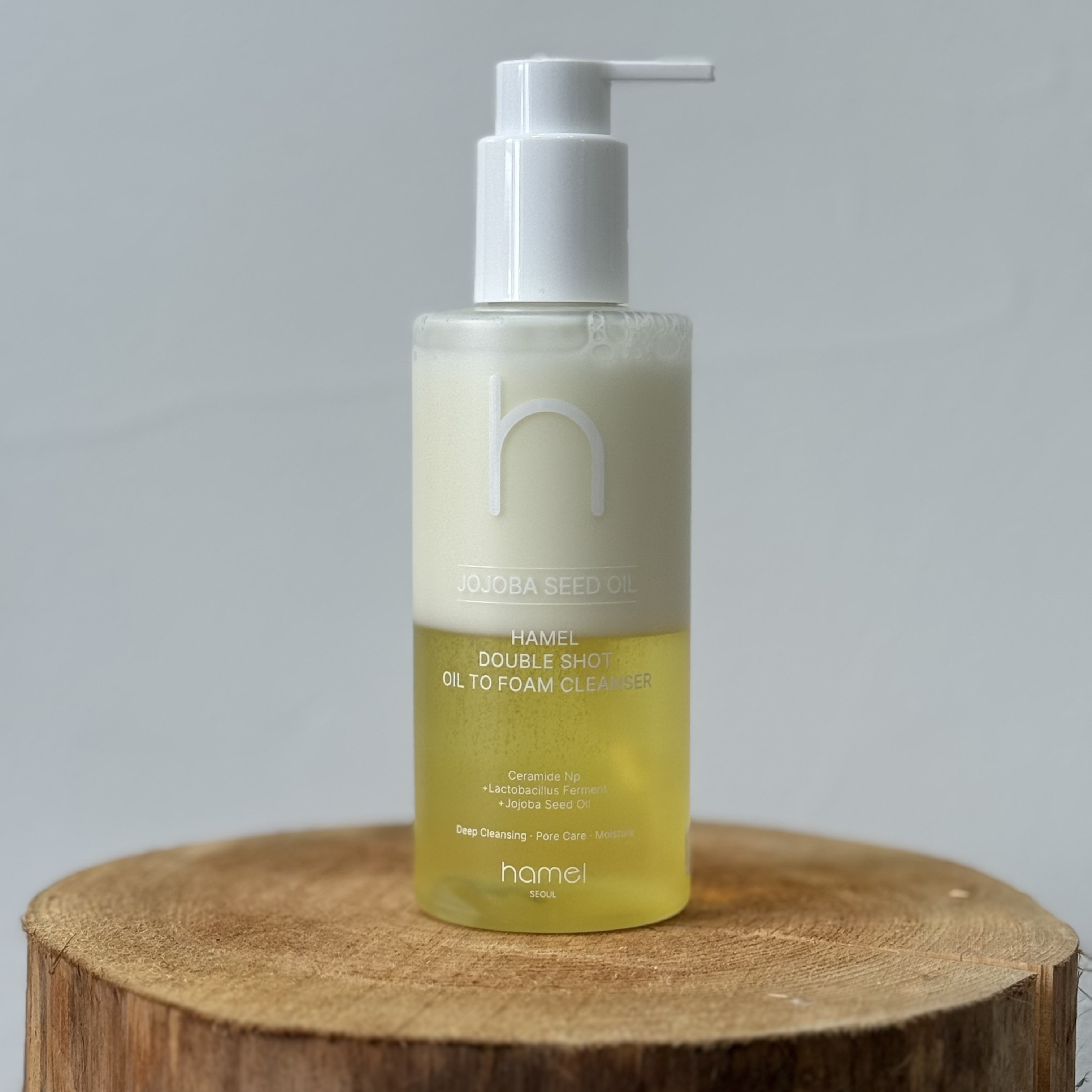 ダブルショットオイルトゥーフォームクレンザー/HAMEL/オイルクレンジングを使ったクチコミ（2枚目）