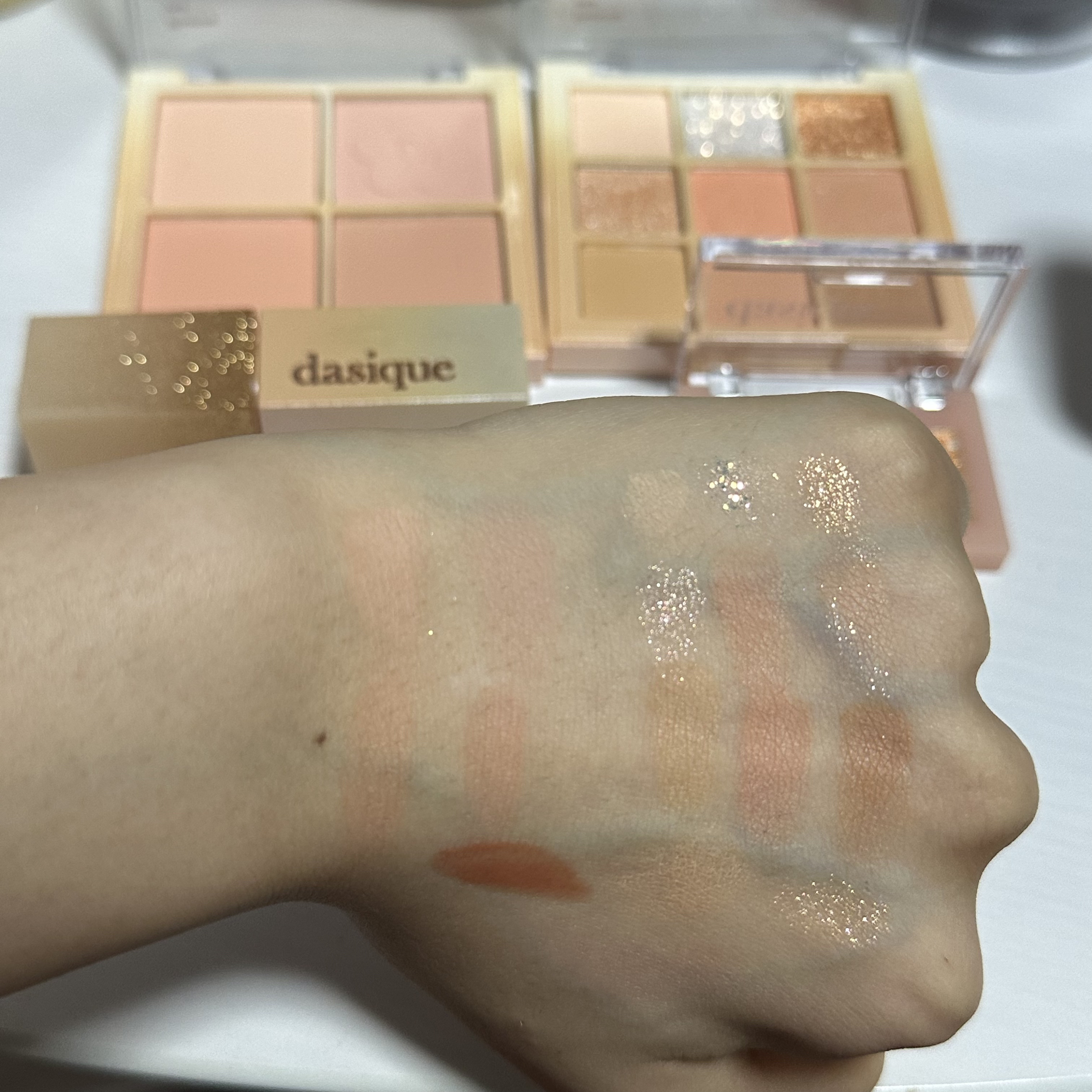 シャドウパレット/dasique/アイシャドウパレットを使ったクチコミ（2枚目）