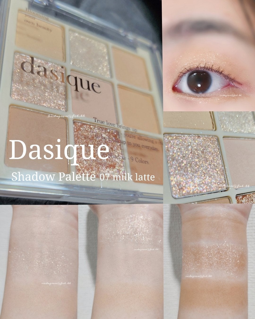 シャドウパレット/dasique/アイシャドウパレットを使ったクチコミ(1枚目)