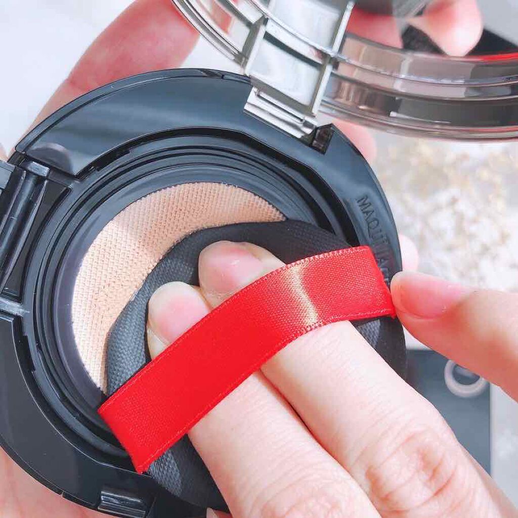 ドラマティックジェリーコンパクト/マキアージュ/クッションファンデーションを使ったクチコミ（2枚目）