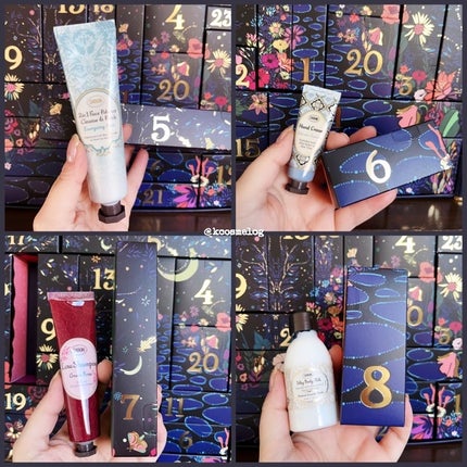 SABON アドベントカレンダー 2023のクチコミ「SABONのアドベントカレンダー🎄✨
今年はSABONのアドベントカレンダーを購入しまして、.....」(3枚目)