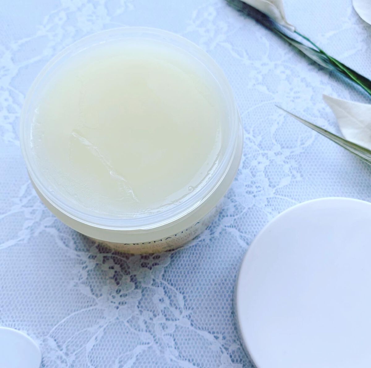 オレンジクレンジングシャーベット/AROMATICA/クレンジングバームを使ったクチコミ（3枚目）