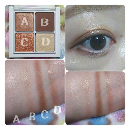 THE アイパレR/b idol/アイシャドウパレットを使ったクチコミ(1枚目)