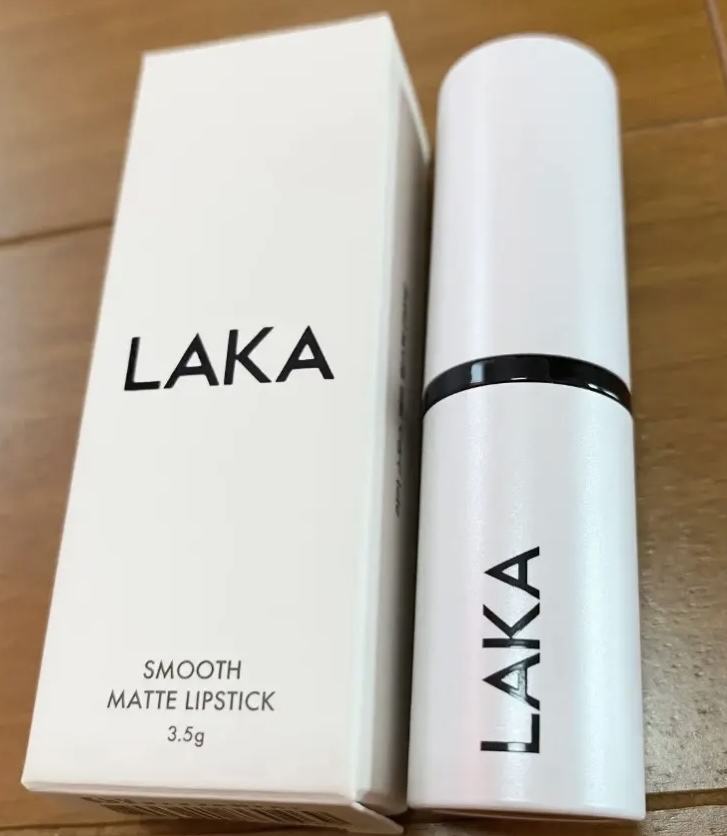 スムースマットリップスティック 06 MIA/Laka/口紅を使ったクチコミ（3枚目）