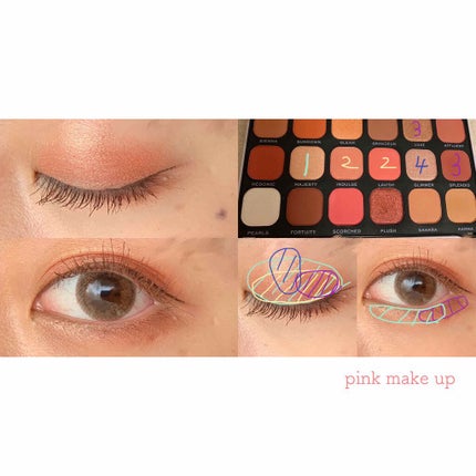 Forever Flawless Decadent Eyeshadow Palette/MAKEUP REVOLUTION/アイシャドウパレットを使ったクチコミ(2枚目)