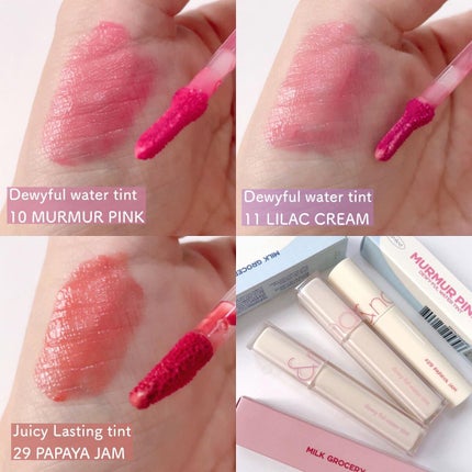 ジューシーラスティングティント/rom&nd/リップティントを使ったクチコミ(5枚目)