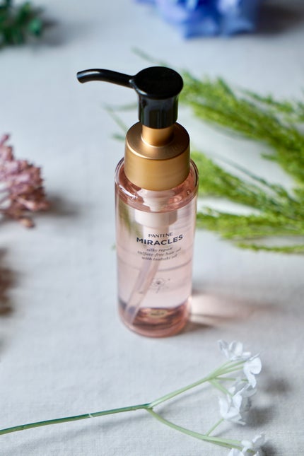 ミラクルズ シルキーリペア 洗い流さないトリートメント/パンテーン/ヘアオイルを使ったクチコミ(2枚目)