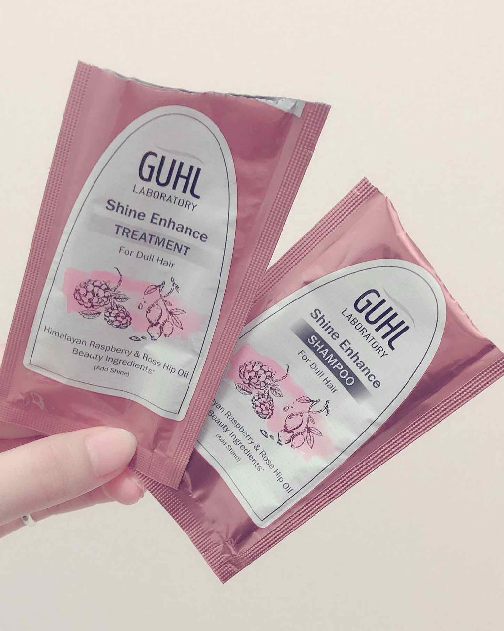 シャインエンハンス シャンプー／トリートメント/GUHL LABORATORY/市販シャンプーを使ったクチコミ（1枚目）