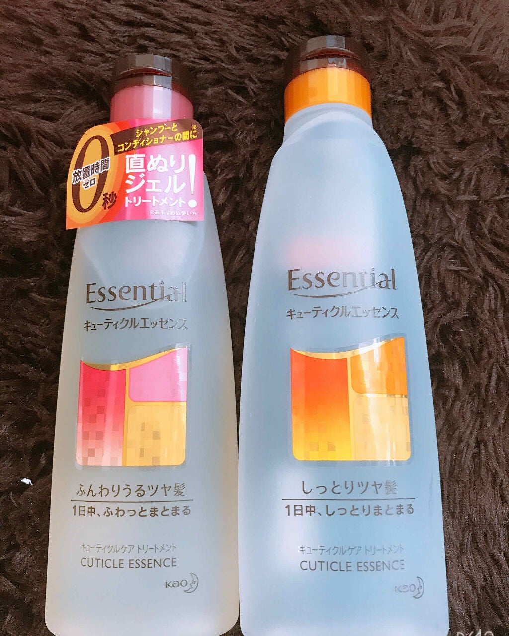 キューティクルエッセンス <しっとりツヤ髪>/エッセンシャル/洗い流すヘアトリートメントを使ったクチコミ(1枚目)