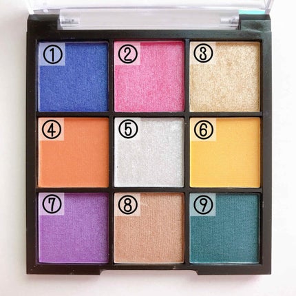 UR GLAM BLOOMING EYE COLOR PALETTE/U R GLAM/アイシャドウパレットを使ったクチコミ(2枚目)