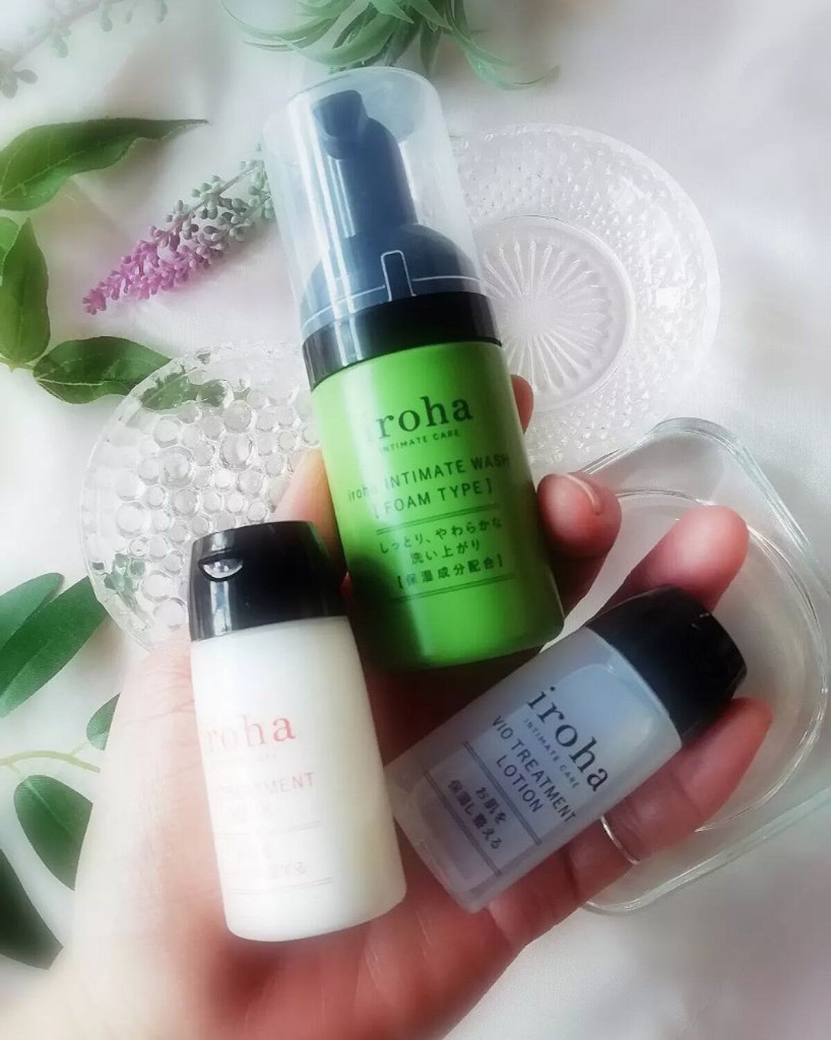 イロハ インティメート ケアトライアル セット/iroha INTIMATE CARE/デリケートゾーンケアを使ったクチコミ(2枚目)