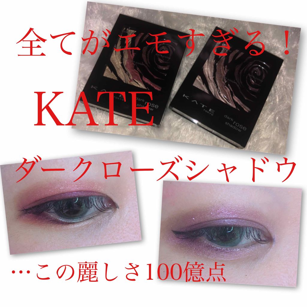 ダークローズシャドウ/KATE/アイシャドウパレットを使ったクチコミ（1枚目）