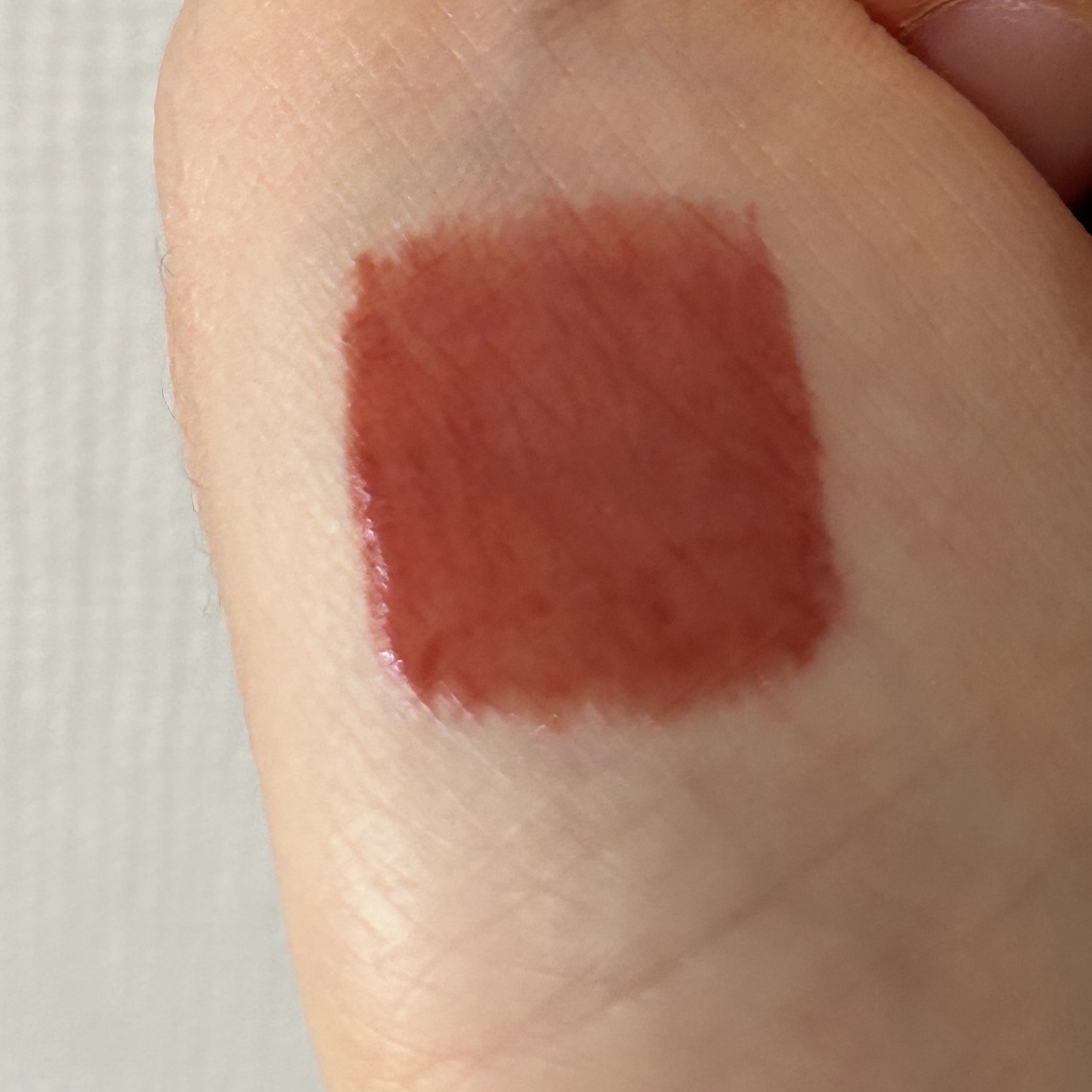 ウォーター ベアー ティント 06 ソフトリー ブラウン(SOFTLY BROWN)/PERIPERA/リップティントを使ったクチコミ（3枚目）