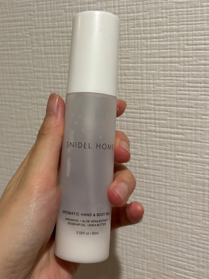アロマティック ハンド&ボディミルク PURE LINEN/SNIDEL HOME/ボディミルクを使ったクチコミ(1枚目)