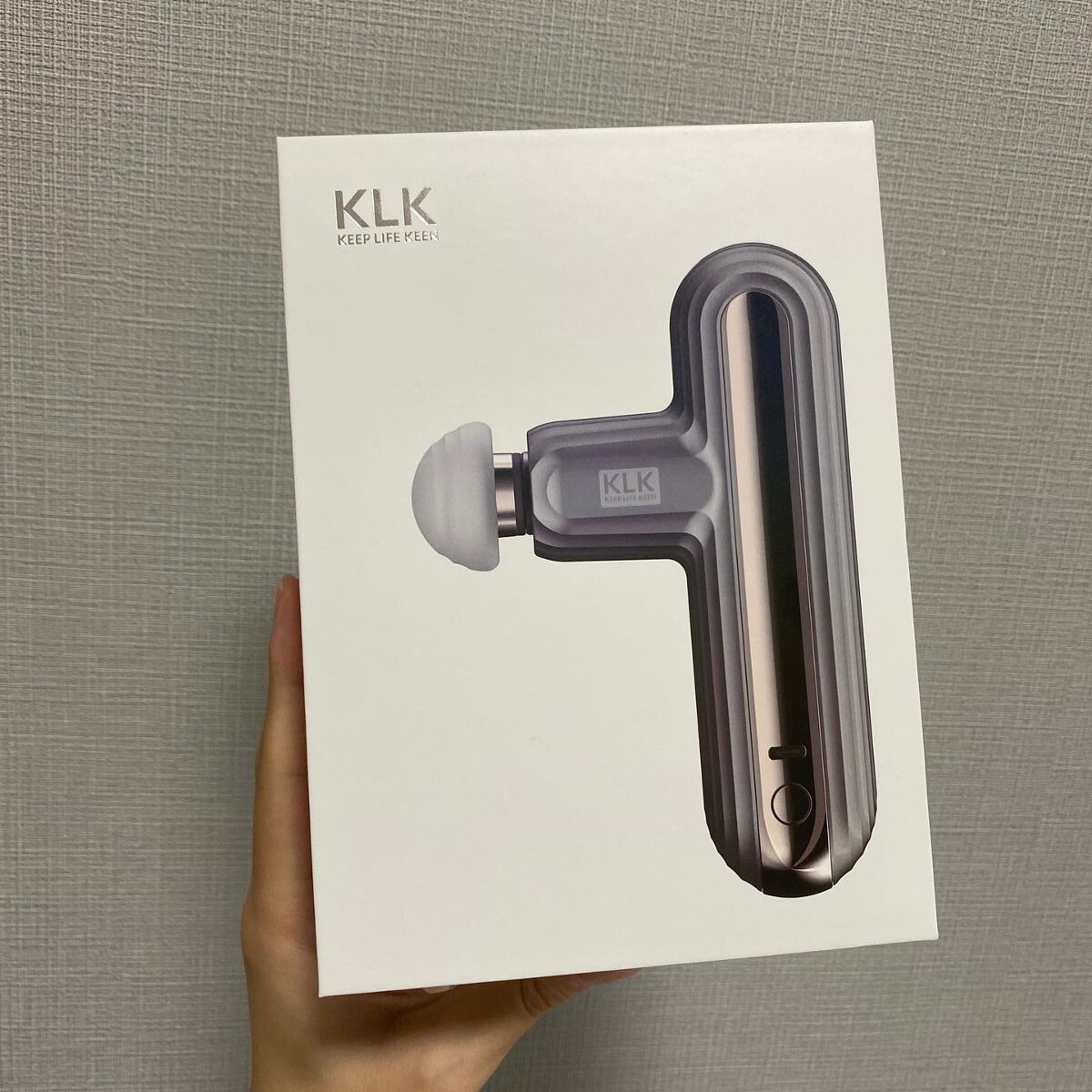 筋膜リリースガン/KLK/マッサージガンを使ったクチコミ(1枚目)