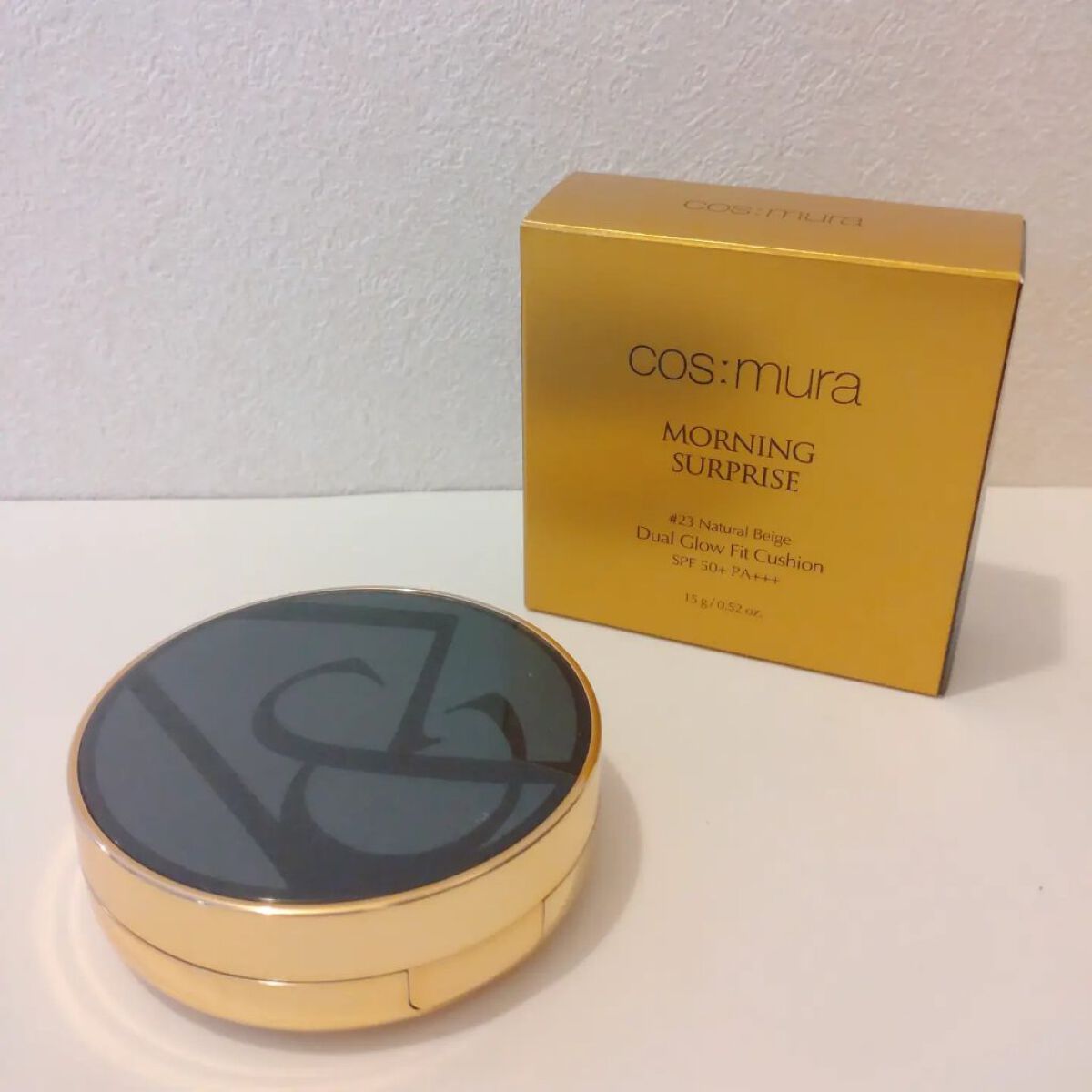 デュアルグローフィットクッション/cos:mura/クッションファンデーションを使ったクチコミ（1枚目）