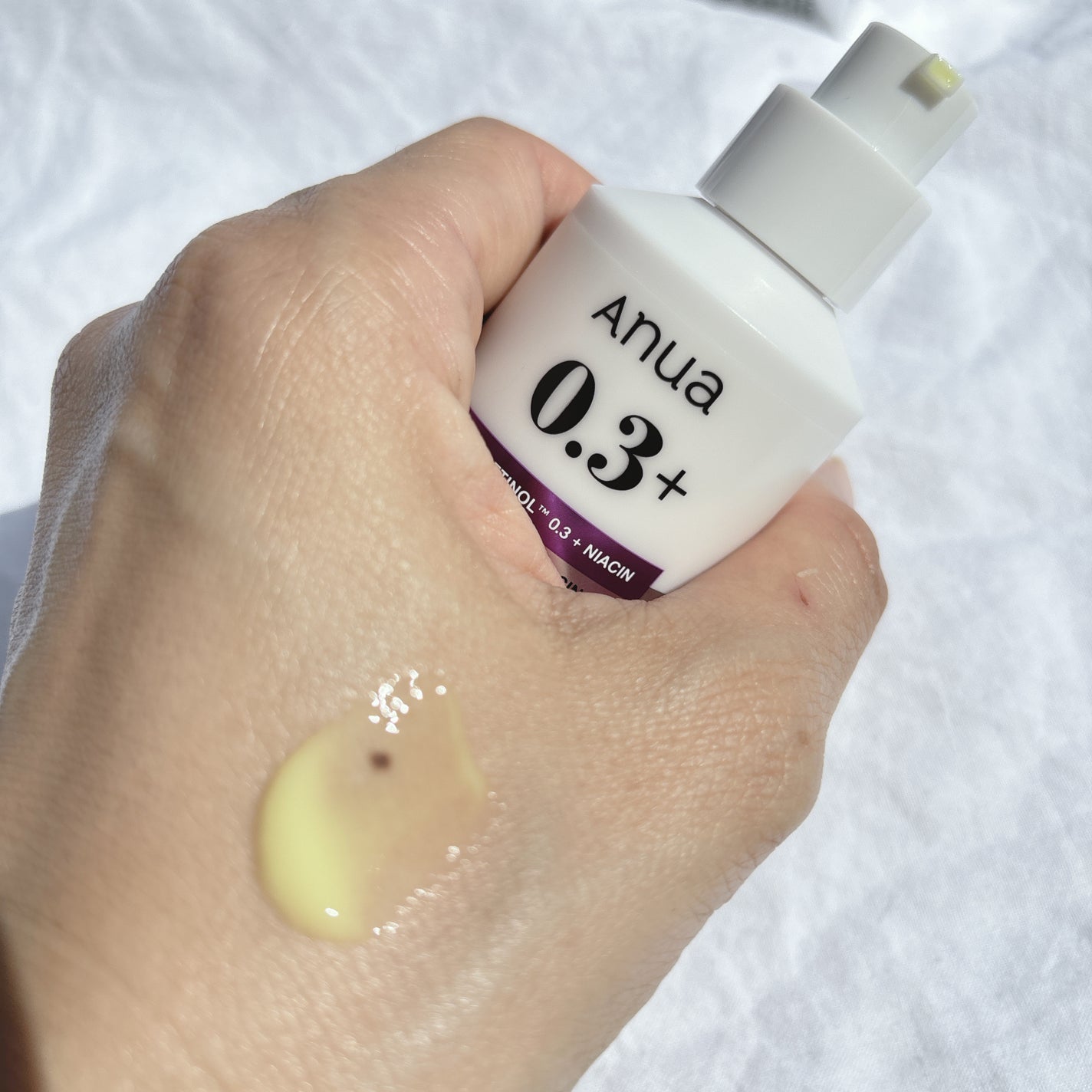 レチノール0.3 ナイアシンリニューイングセラム/Anua/美容液を使ったクチコミ(2枚目)