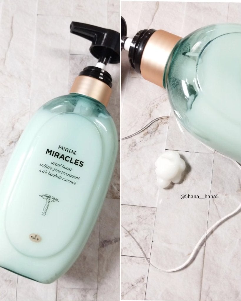 ミラクルズ うるおいブースト シャンプー/トリートメント/パンテーン/市販シャンプーを使ったクチコミ(3枚目)
