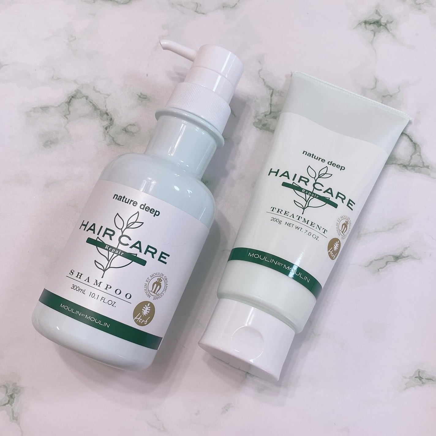 ツヤ髪シャンプー/トリートメント リペア/ネイチャーディープ /サロンシャンプーを使ったクチコミ(4枚目)