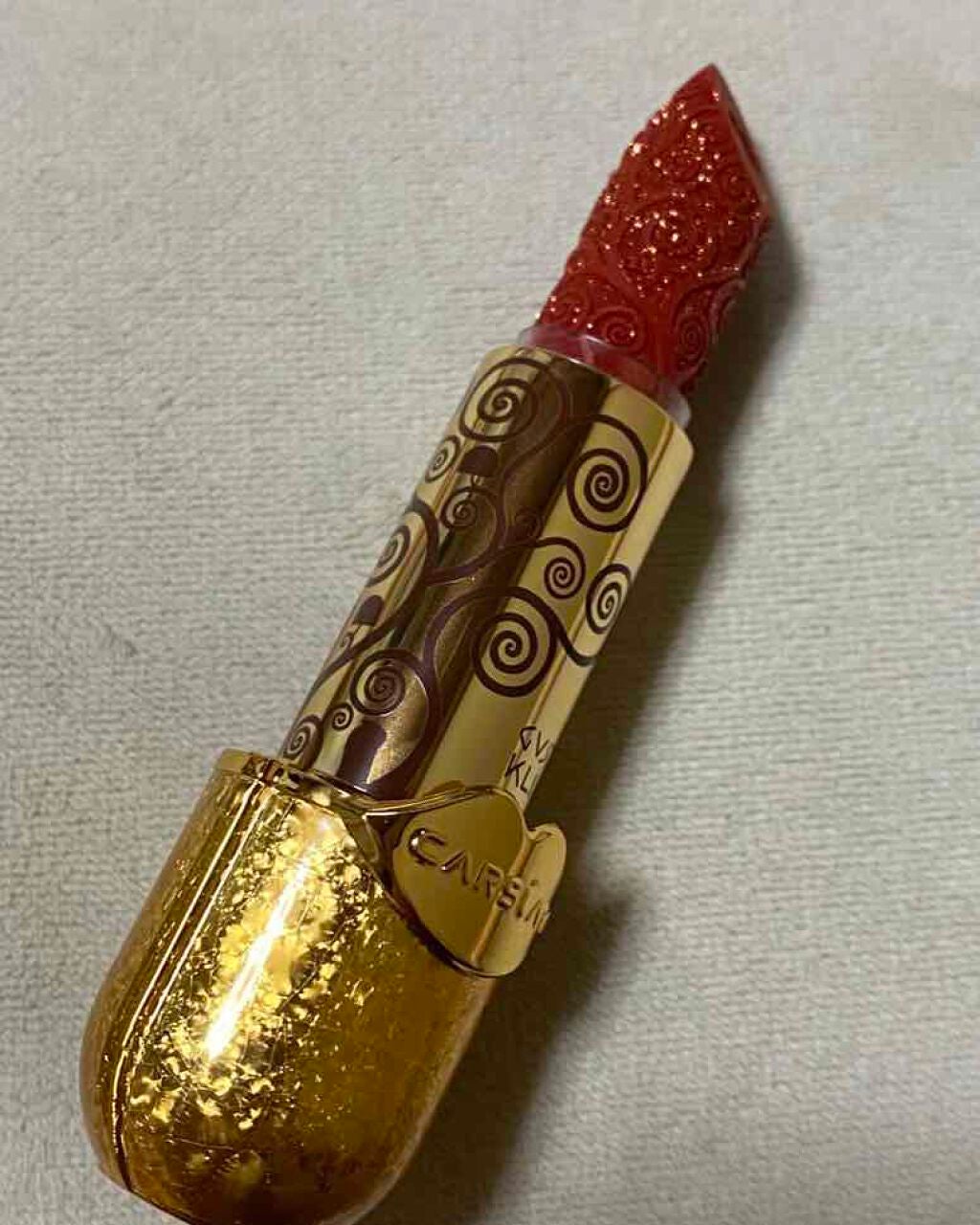 クリムト コラボ リップスティック/CARSLAN/口紅を使ったクチコミ(5枚目)
