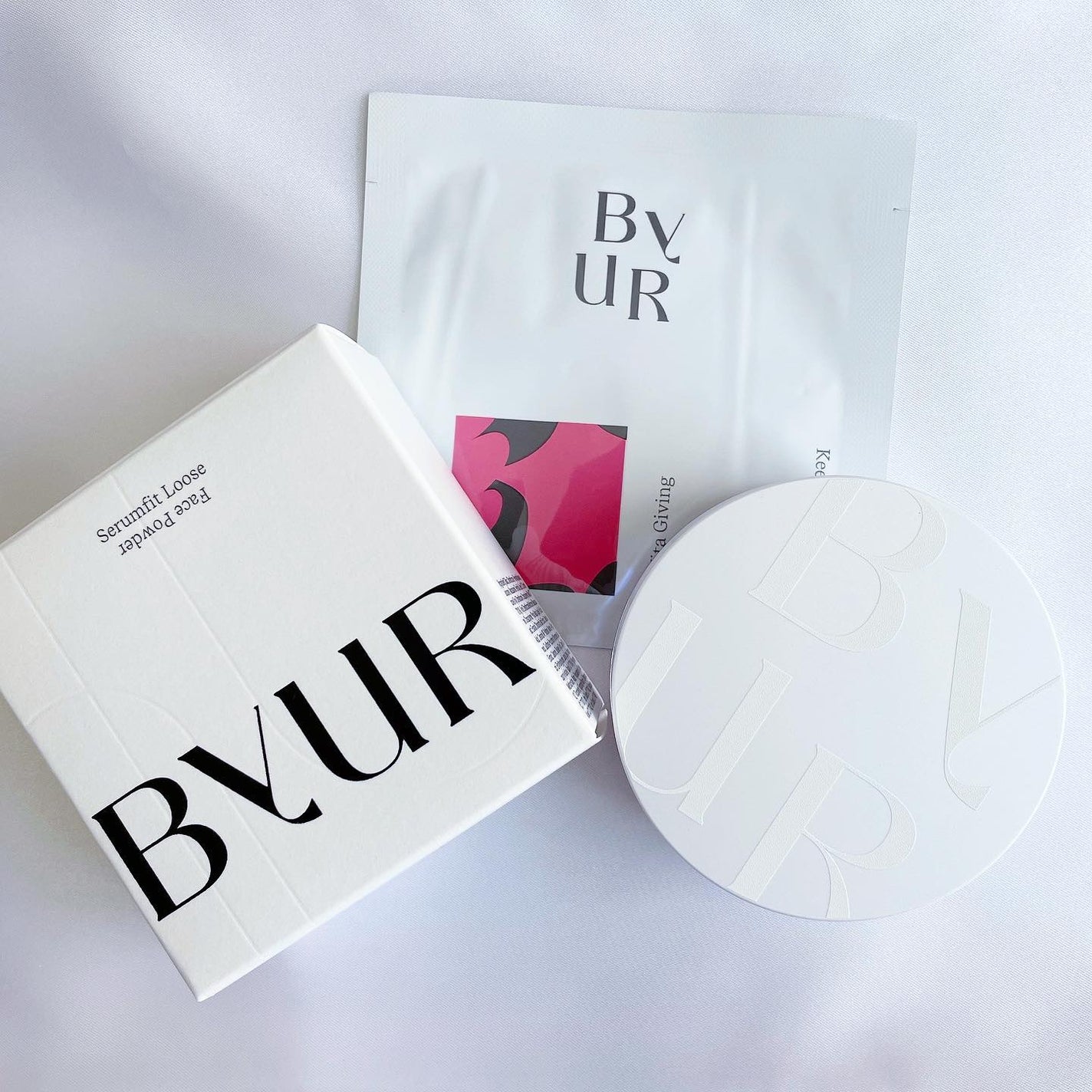 セラムフィット ルースフェイスパウダー/ByUR/ルースパウダーを使ったクチコミ(1枚目)