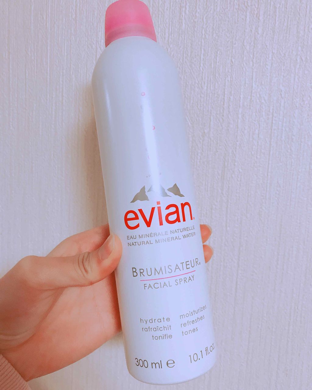 フェイシャルスプレー/エビアン/ミスト状化粧水を使ったクチコミ（1枚目）