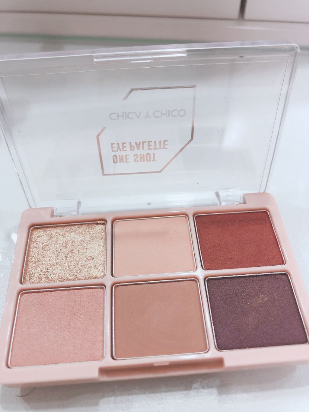 ワンショットアイパレット/CHICAY CHICO/アイシャドウパレットを使ったクチコミ(1枚目)