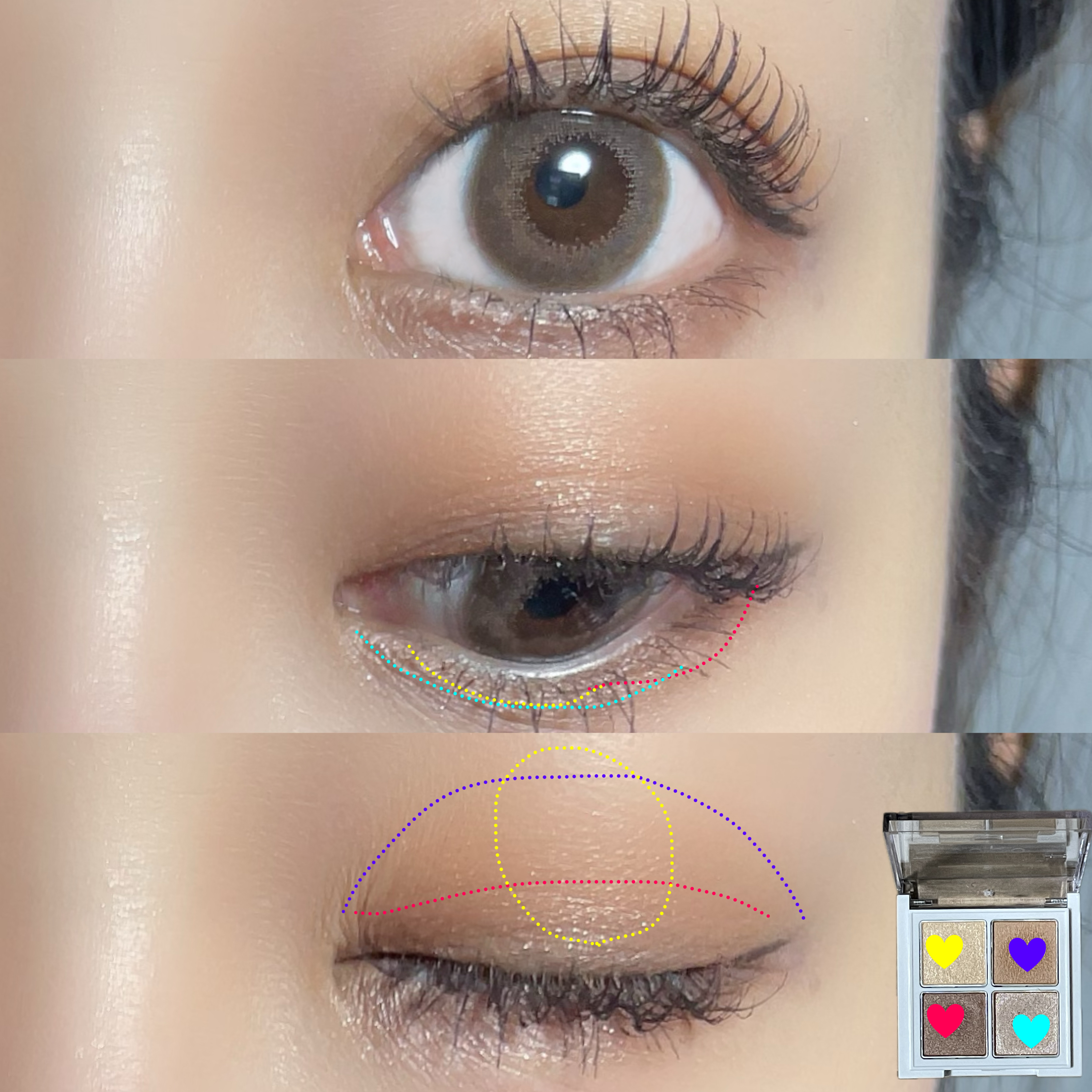 カラーマスカラ/sopo/マスカラを使ったクチコミ（3枚目）