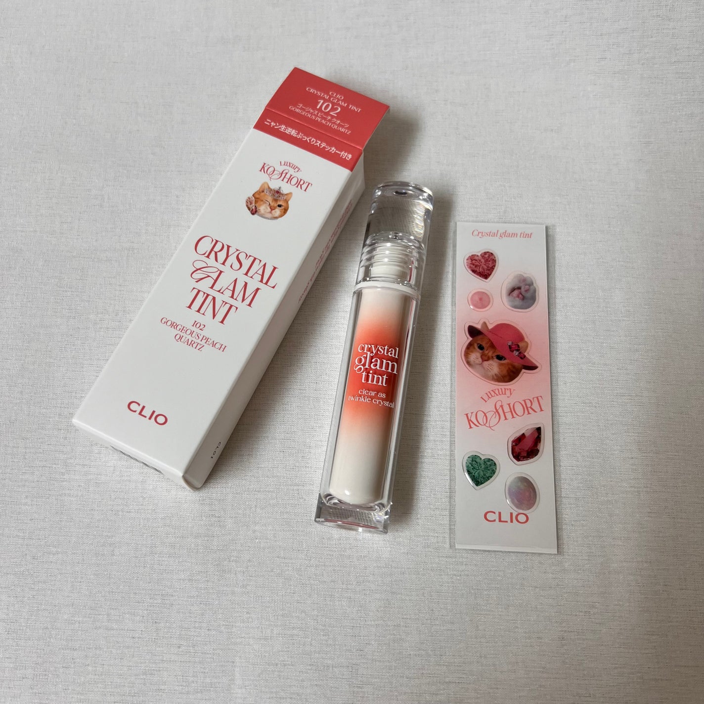 クリスタル グラム ティント/CLIO/リップティントを使ったクチコミ(4枚目)