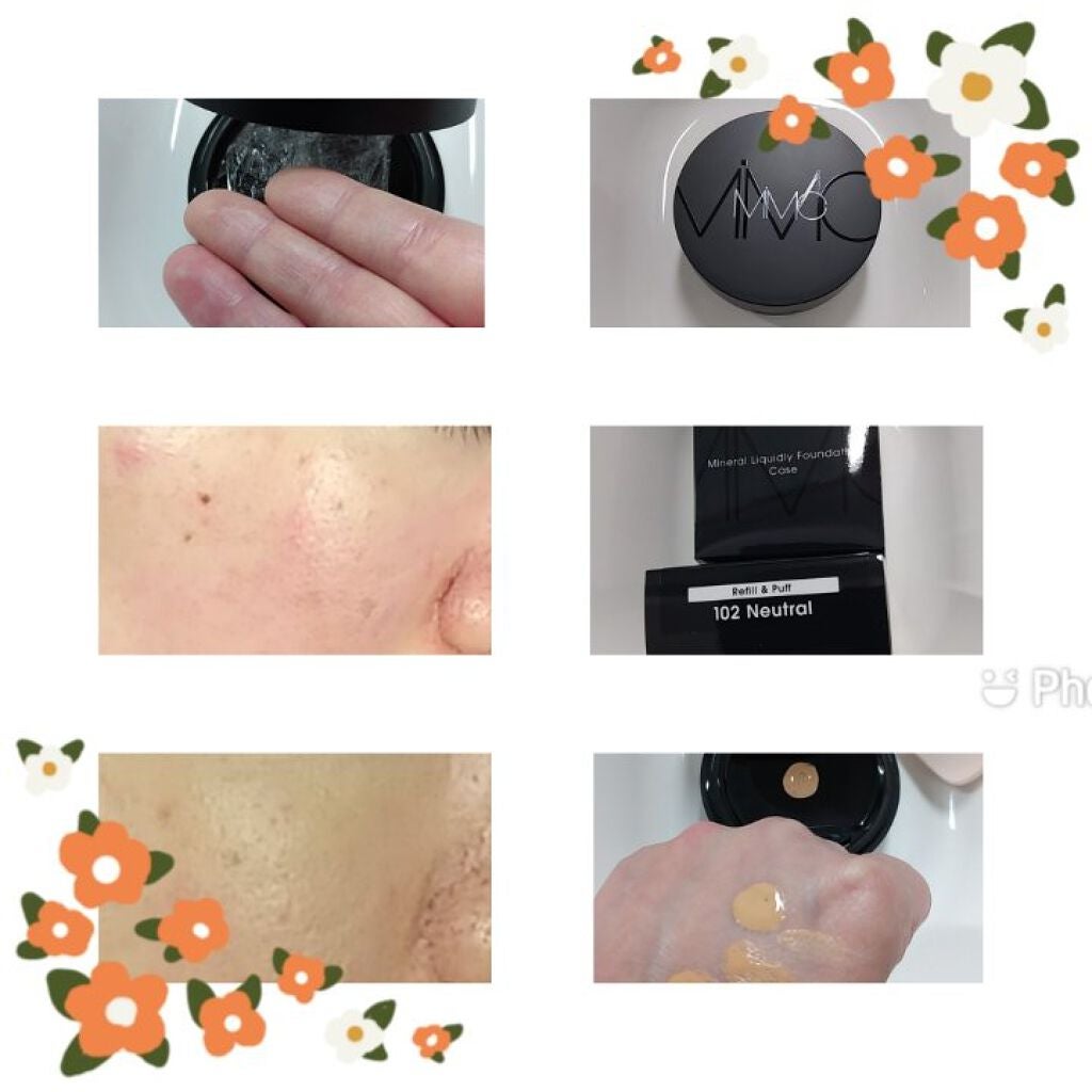 ミネラルリキッドリー ファンデーション SPF22 PA++/MiMC/リキッドファンデーションを使ったクチコミ(1枚目)