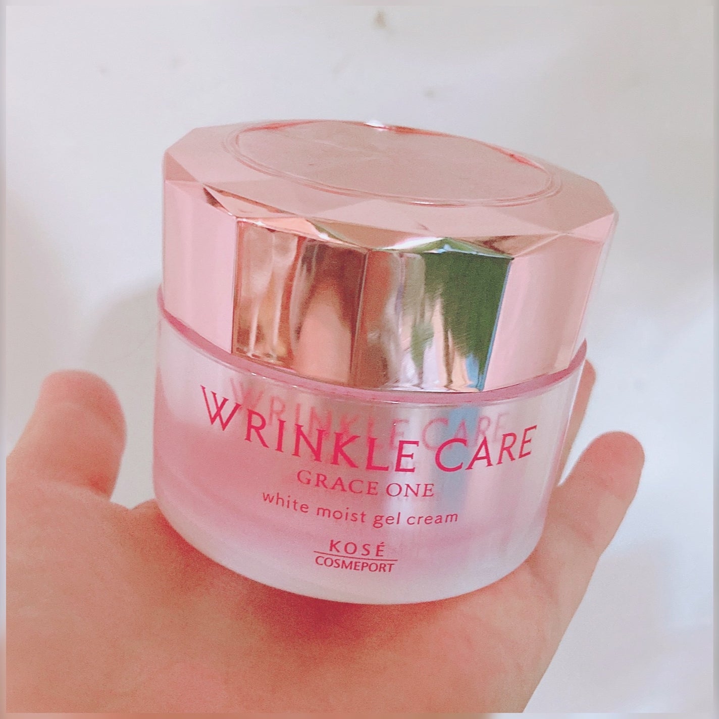 リンクルケア ホワイト モイストジェルクリーム/グレイスワン/オールインワン化粧品を使ったクチコミ(2枚目)