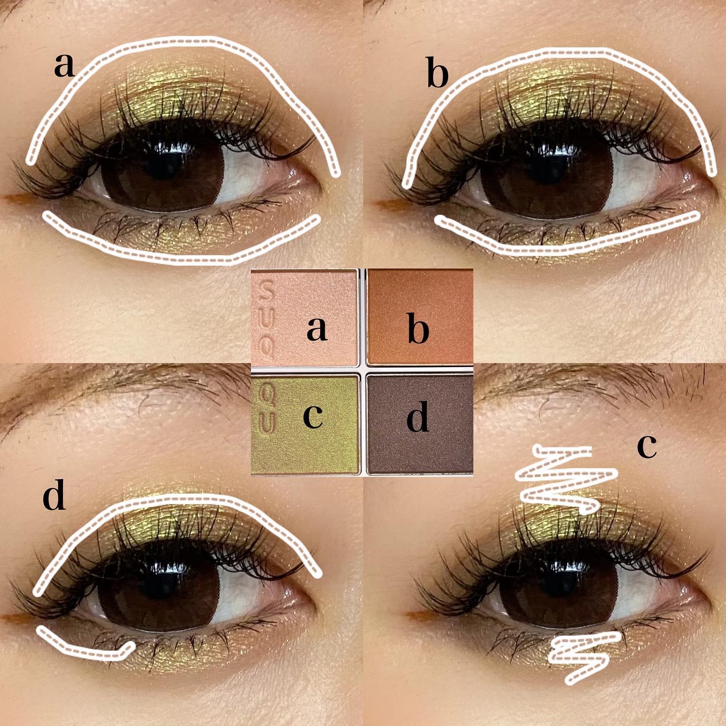 シグニチャー カラー アイズ/SUQQU/アイシャドウパレットを使ったクチコミ（3枚目）