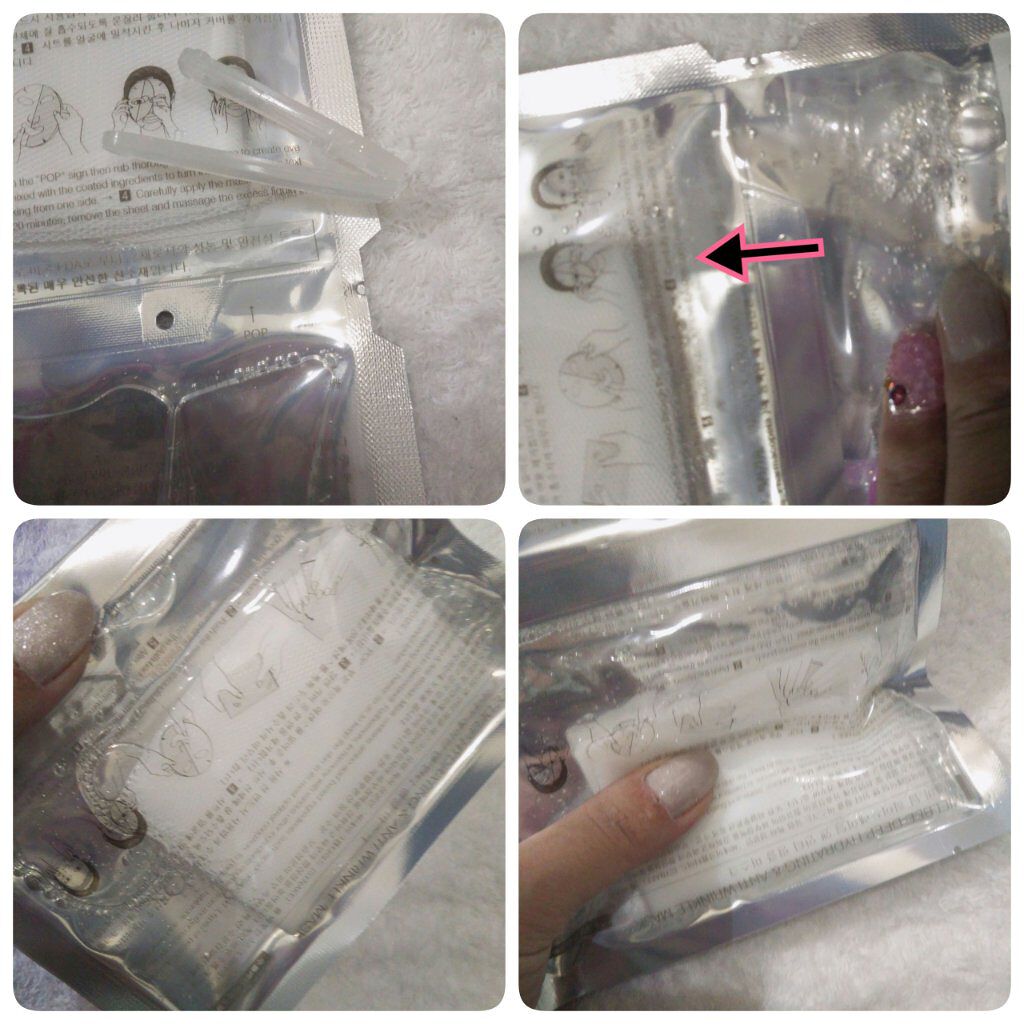 ディープハイドライティング&アンティーリンクルマスク/mielbee/シートマスク・パックを使ったクチコミ(2枚目)