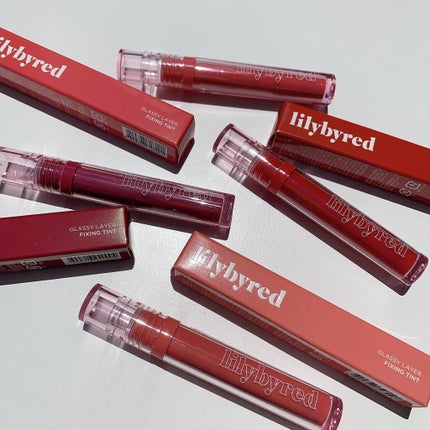 Glassy Layer Fixing Tint/lilybyred/口紅を使ったクチコミ(7枚目)