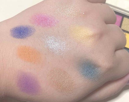 UR GLAM BLOOMING EYE COLOR PALETTE/U R GLAM/アイシャドウパレットを使ったクチコミ(2枚目)