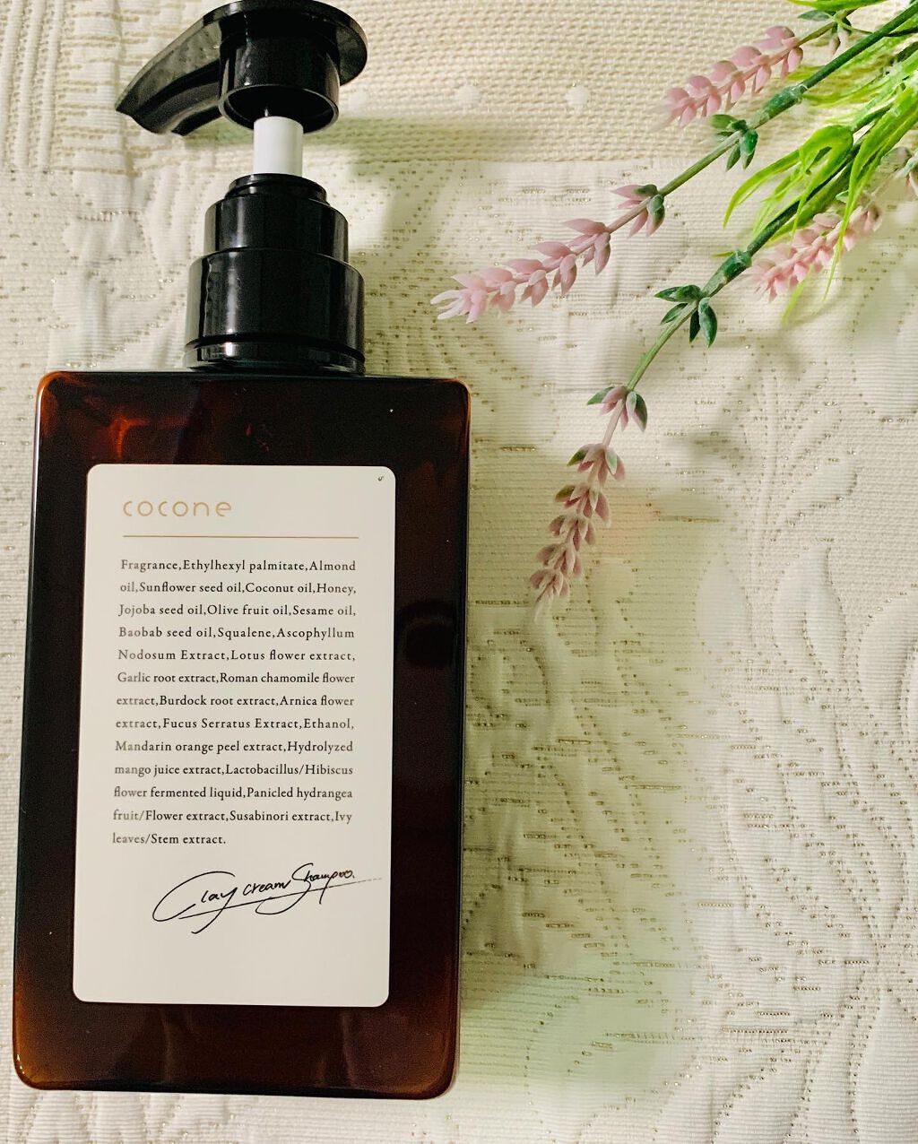 クレイクリームシャンプー(モイスト)/cocone/市販シャンプーを使ったクチコミ(1枚目)