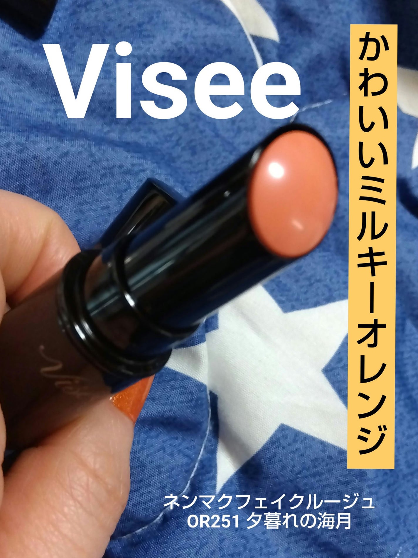 ネンマクフェイク ルージュ/Visée/口紅を使ったクチコミ(1枚目)