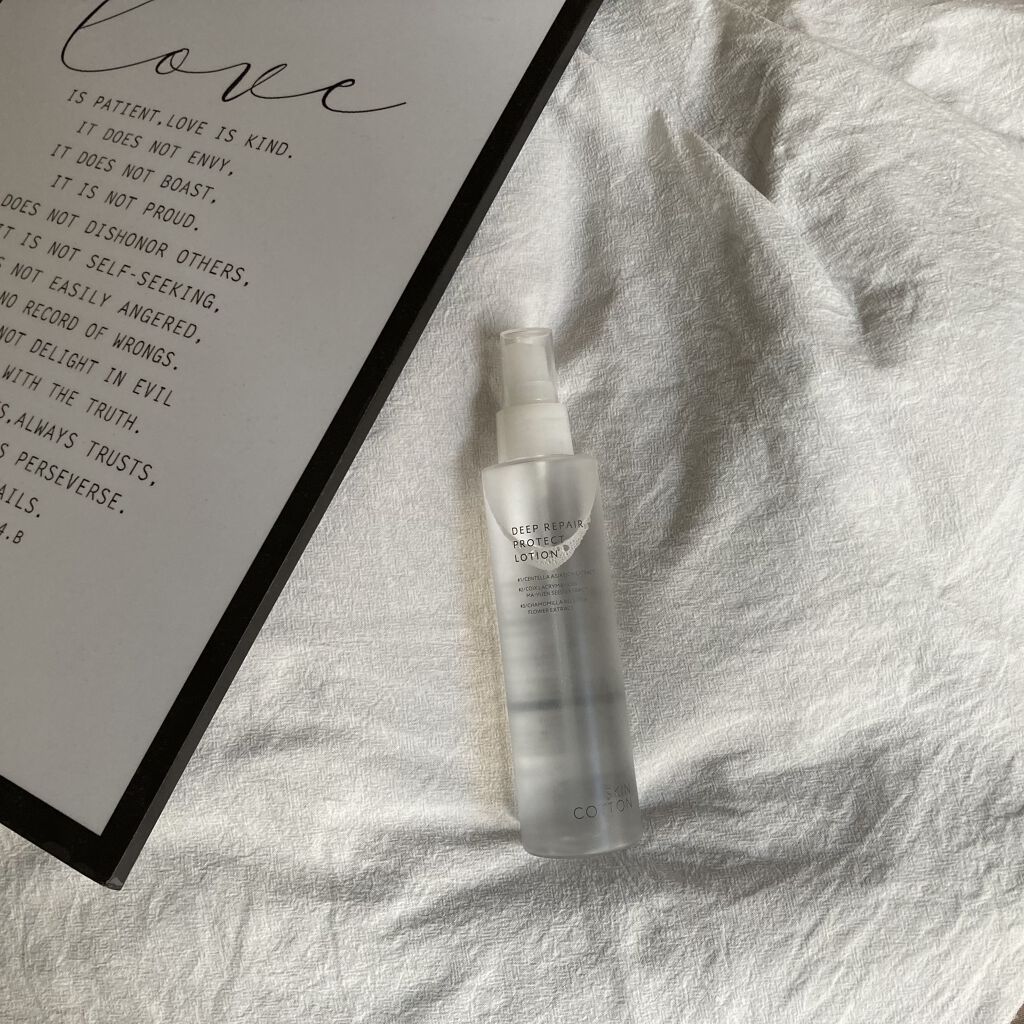 濃厚リペア プロテクトローション/スキンコットン/ミスト状化粧水を使ったクチコミ（2枚目）