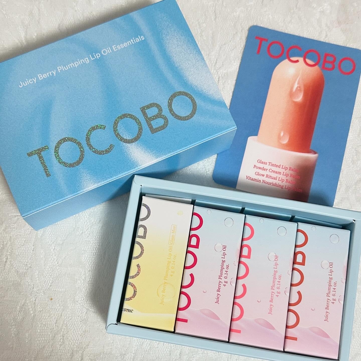 ジューシーベリープランピングリップオイル/TOCOBO/リップグロスを使ったクチコミ（2枚目）