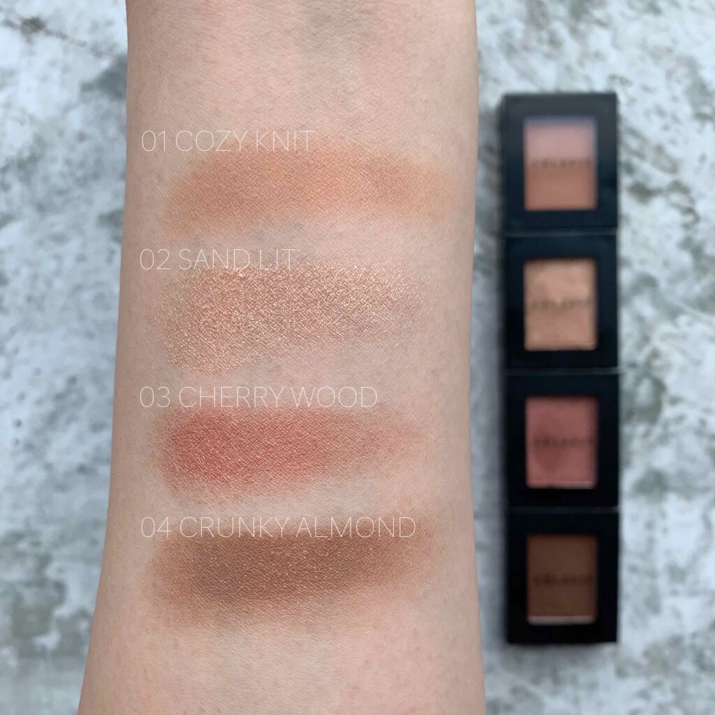 Eyes Fit Daily Shadow/CELEFIT/単色アイシャドウを使ったクチコミ(2枚目)