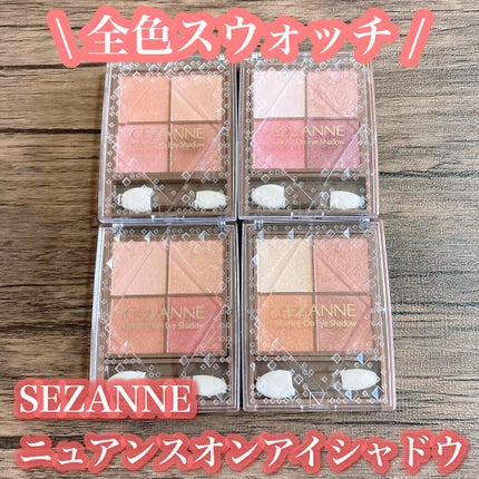 ニュアンスオンアイシャドウ/CEZANNE/アイシャドウパレットを使ったクチコミ(1枚目)