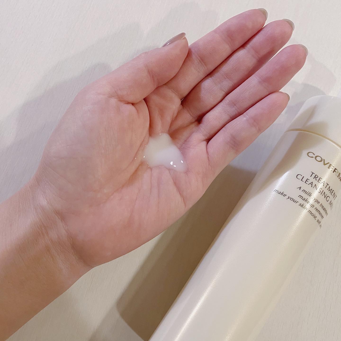 トリートメント クレンジング ミルク/COVERMARK/ミルククレンジングを使ったクチコミ（2枚目）