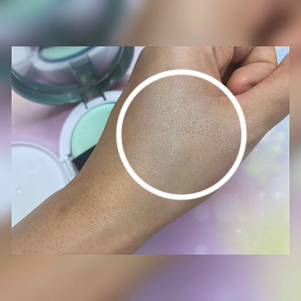 M クッションベース(ミント)/MISSHA/化粧下地を使ったクチコミ（2枚目）