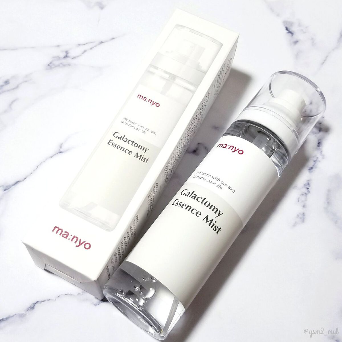 ガラクトミー エッセンス ミスト/manyo/ミスト状化粧水を使ったクチコミ(4枚目)