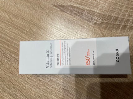 ビタミンEバイタライジングUVクリーム SFP50+/COSRX/日焼け止めクリームを使ったクチコミ(1枚目)